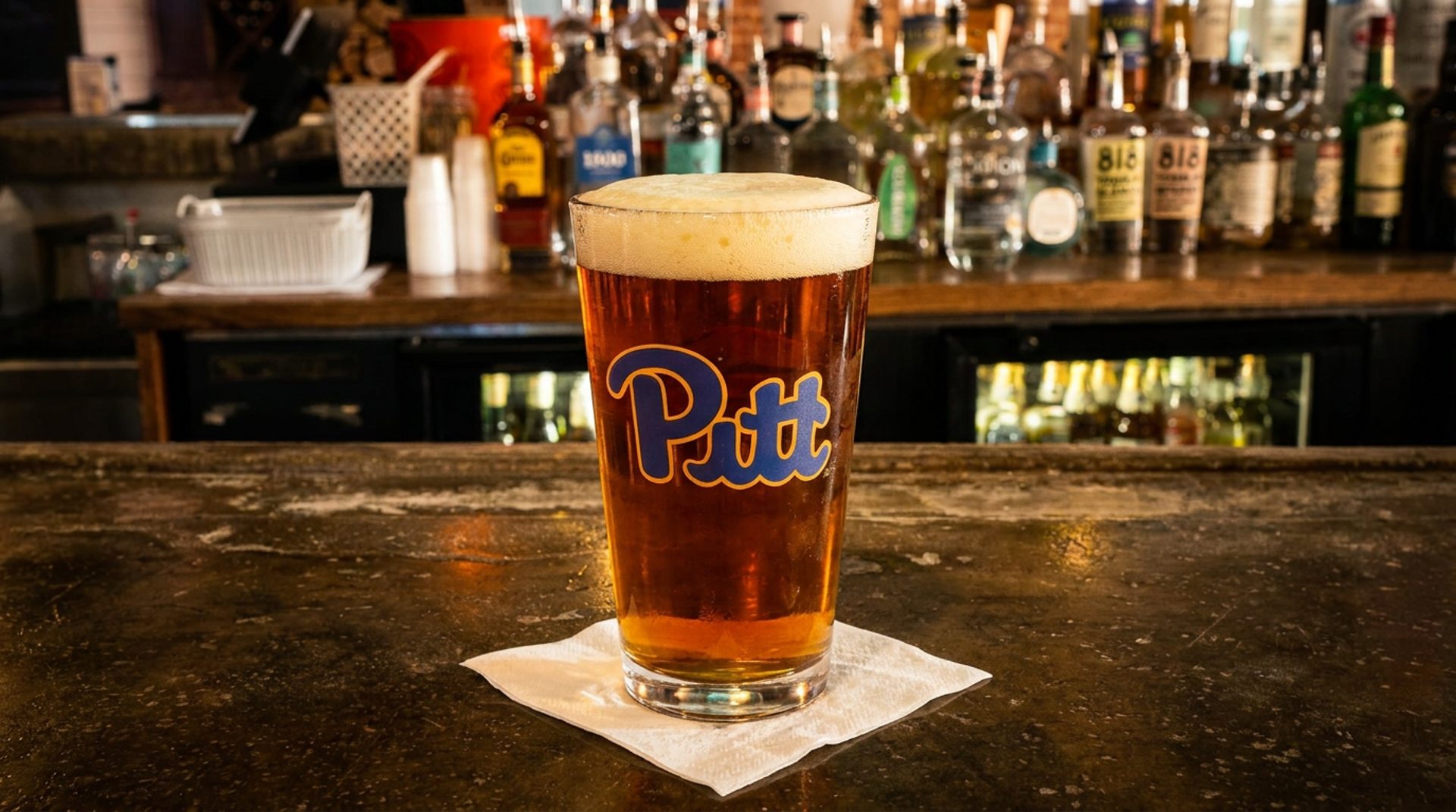 100+ craft beers, 28 on draft