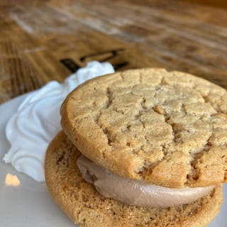 Peanut-butter😋Cookie/ Choc Custard