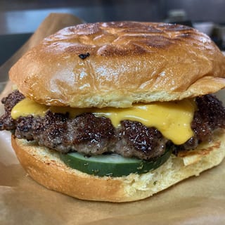 Plain N Simple Burger.