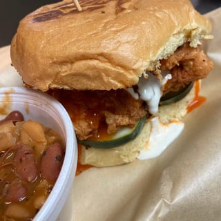 SS Hot Chicken Sando